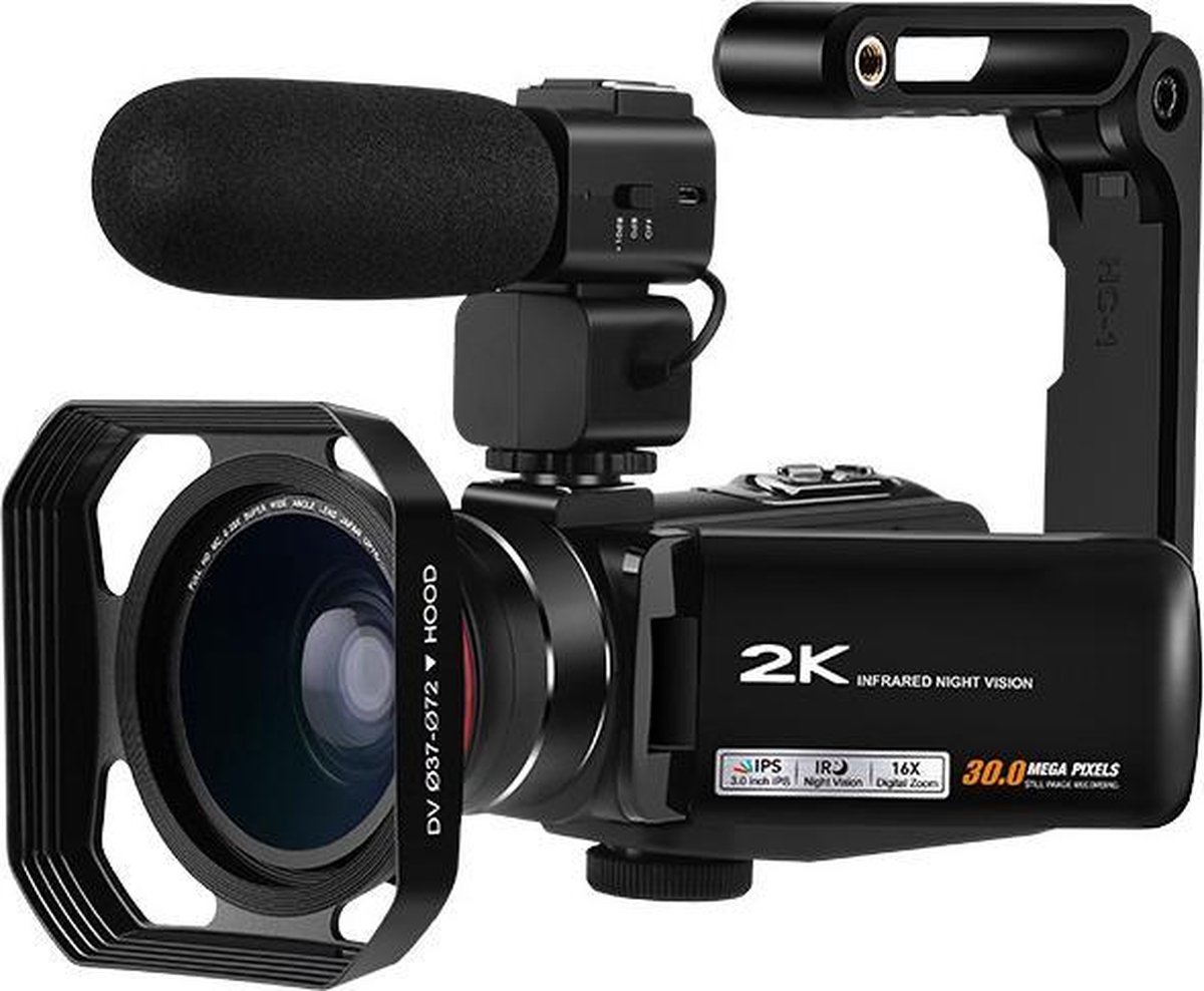 Wat vinden we goed aan de LIPA HDV-Z63 camcorder met 32 GB SD-kaart