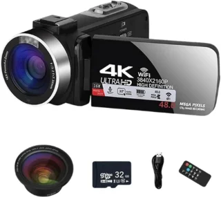 LiveTastic 4K Vlogcamera