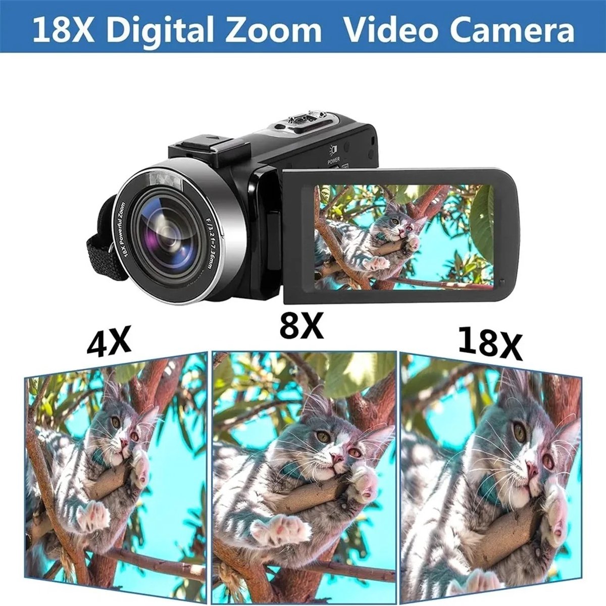 Wat vinden we goed aan de LiveTastic 4K Vlogcamera