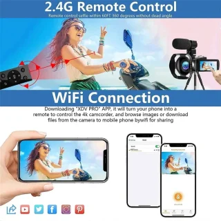 LiveTastic 4K Vlogcamera