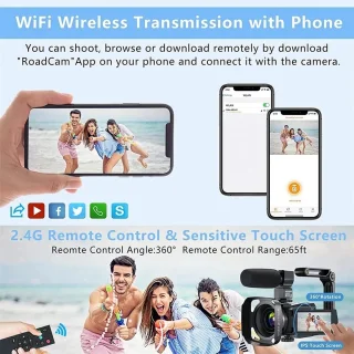 LiveTastic 4K Vlogcamera