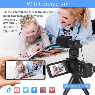LiveTastic 4K Vlogcamera