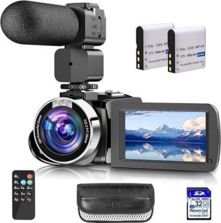 Luxe 4K Vlog Camera Zwart