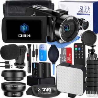 Luxe Camcorder – Digitale Handycam Zwart