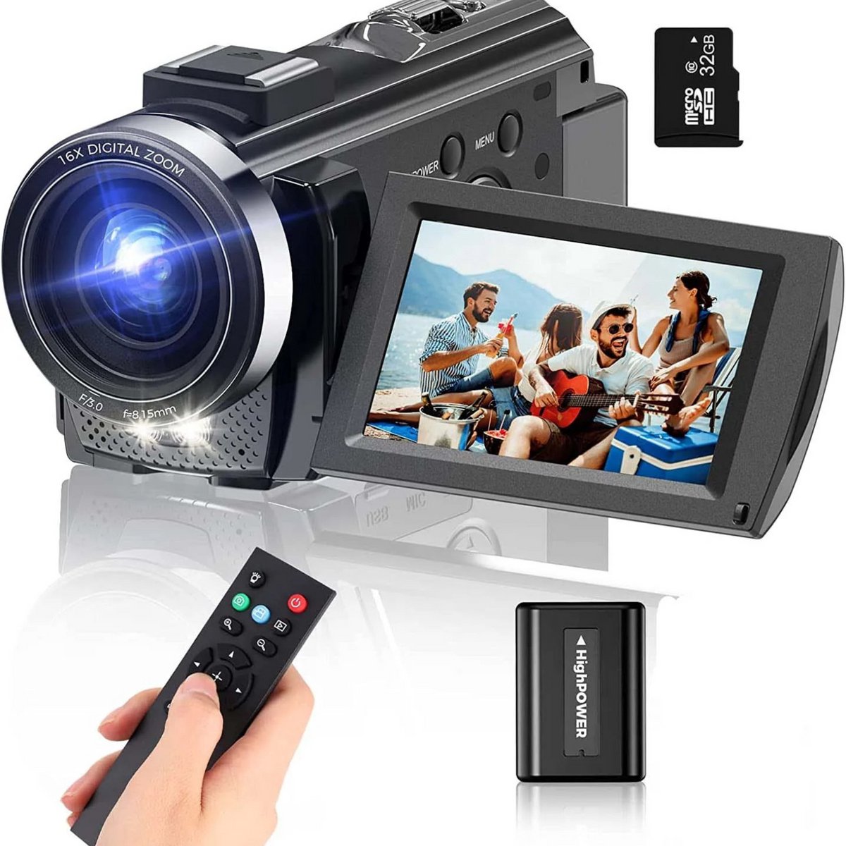 Wat vinden we goed aan de Merk Digitale Camera Full HD 1080P 24MP 3.0" LCD