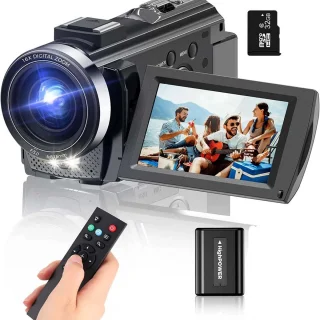 Merk Digitale Camera Full HD 1080P 24MP 3.0" LCD