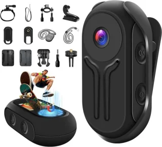 Mini actiecamera - zwart - compact - 1080p HD