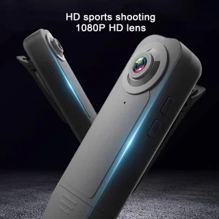 Mini bodycamera – draagbare recorder – zwart