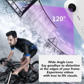 Mini camcorder zwart
