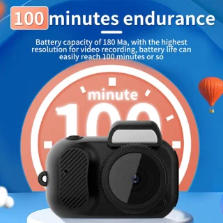 Mini digitale camera voor kinderen - Fhd 1080p videocamera met scherm
