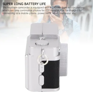 Mini sleutelhanger camera zwart digitale videocamcorder