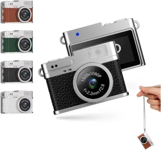 Mini sleutelhanger camera zwart digitale videocamcorder