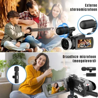 REN® VHS Videorecorder - Zwart