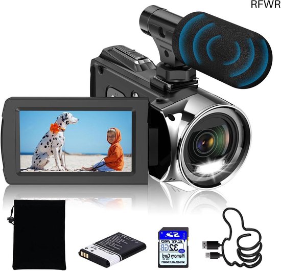 RFWR 4K 48MP FHD Videocamera review
