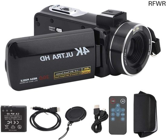 RFWR® 4K Digitale Videocamera 18x Zoom review