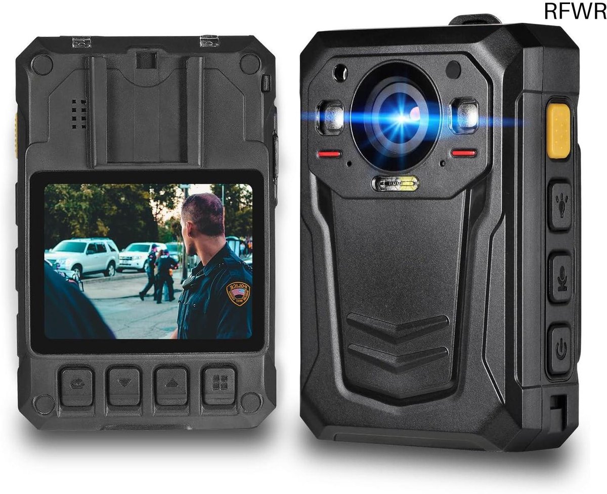 De RFWR® Bodycamera 1512P met 64G geheugen in één oogopslag