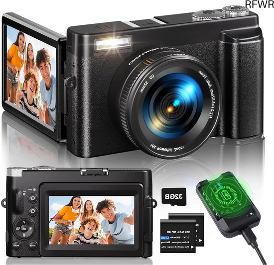 RFWR Digitale Camera 4K 48MP 16x Zoom review