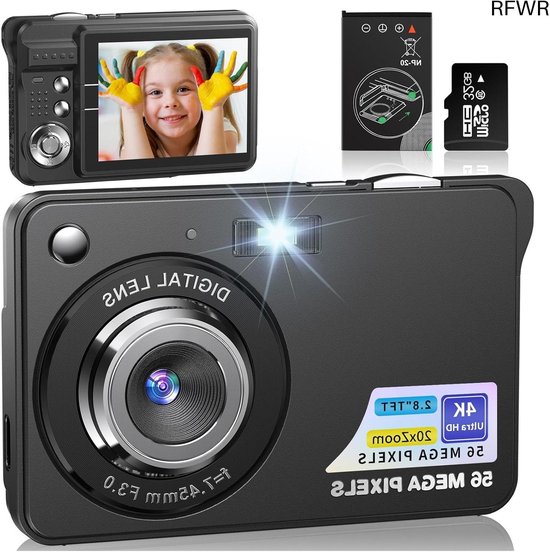 RFWR Digitale Camera 50MP 1080p FHD review