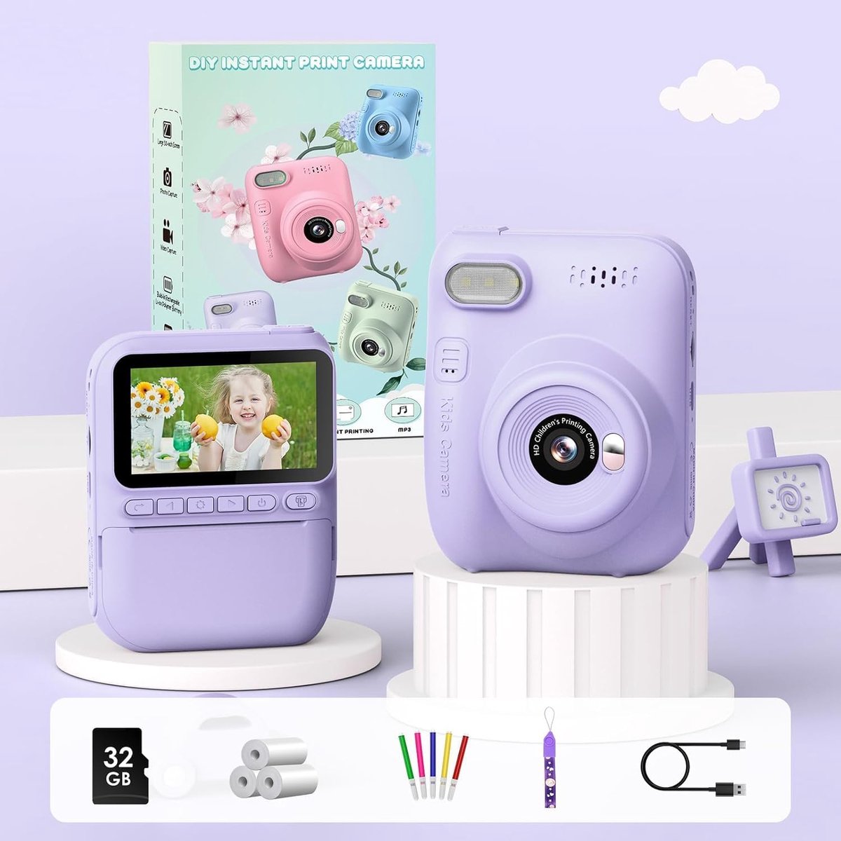 Wat vinden we goed aan de RFWR Directe Kindercamera 14 MP 3,0 Inch 32 GB