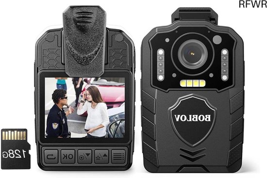 RFWR® Lichaamscamera 1080p 128GB review