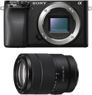 Sony Alpha 6100 Zwart + 18-135