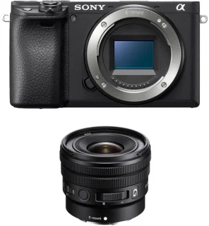 Sony Alpha 6400 zwart + 10-20
