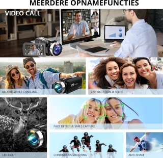 TADES® Camcorder - Digitale Videocamera