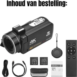 TADES Digitale Camcorder Compact Vlogcamera