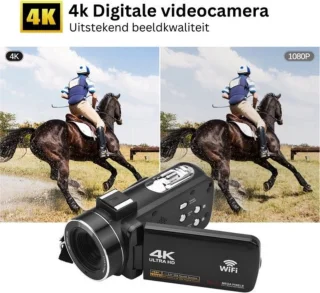 TADES Digitale Camcorder Compact Vlogcamera