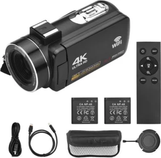 TADES Digitale Camcorder Compact Vlogcamera