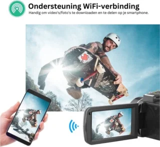 TADES Digitale Camcorder Compact Vlogcamera