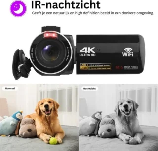 TADES Digitale Camcorder Compact Vlogcamera