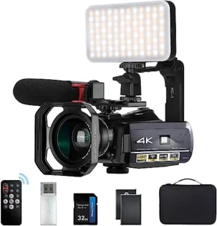 Videocamera 4K Digitaal