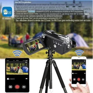 Videocamera 4K Digitaal