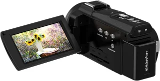 Videocamera 4K HD 48MP 16x Zoom Zwart