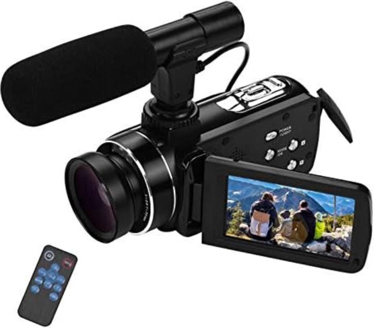 De Videocamera Digitaal 4K in één oogopslag