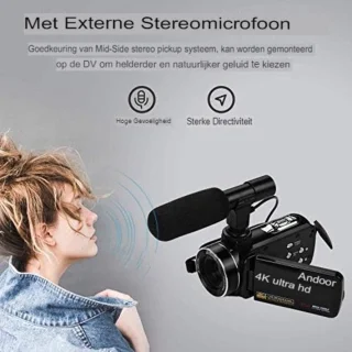 Videocamera Digitaal 4K