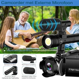 Videocamera Digitaal 4K