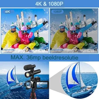 Videocamera Digitaal 4K