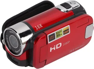 Videocamera/camcorder, digitale camera/recorder (rood)