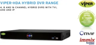 Vista Viper HDA-08 8-kanaals DVR