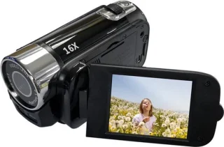vlog camera - full 1080 HD beeld, 2.7 inch scherm met 16x zoom