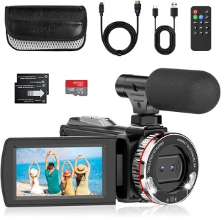 Vlogcamera zwart