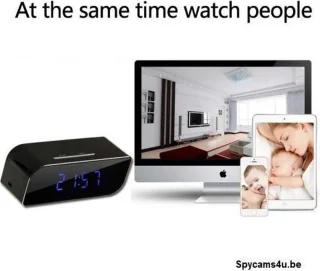 Wifi IP Spy Wekker Full HD 720P