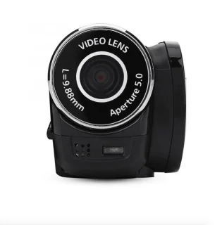 WiseGoods Vlogcamera 1080P 16MP Zwart
