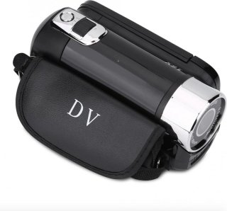 WiseGoods Vlogcamera 1080P 16MP Zwart