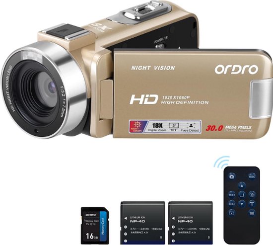 WNHB® Digitale Compacte Videocamera met Accu review