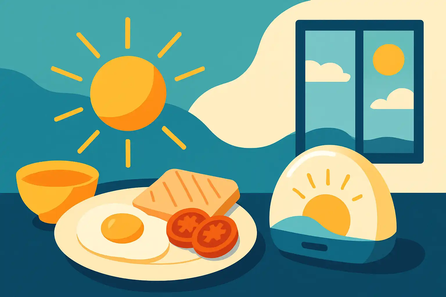Eet je wakker: zo combineer je ontbijt met je daglichtwekker voor maximale energie