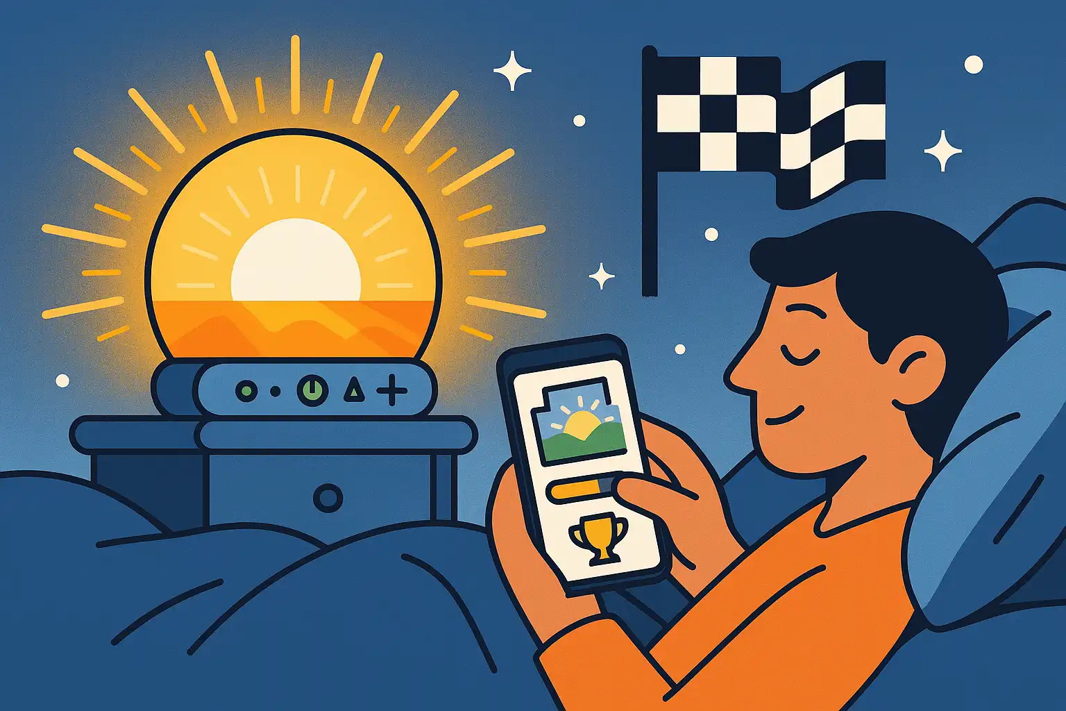 Nooit meer snoozen: gamify je ochtendroutine met een daglichtwekker