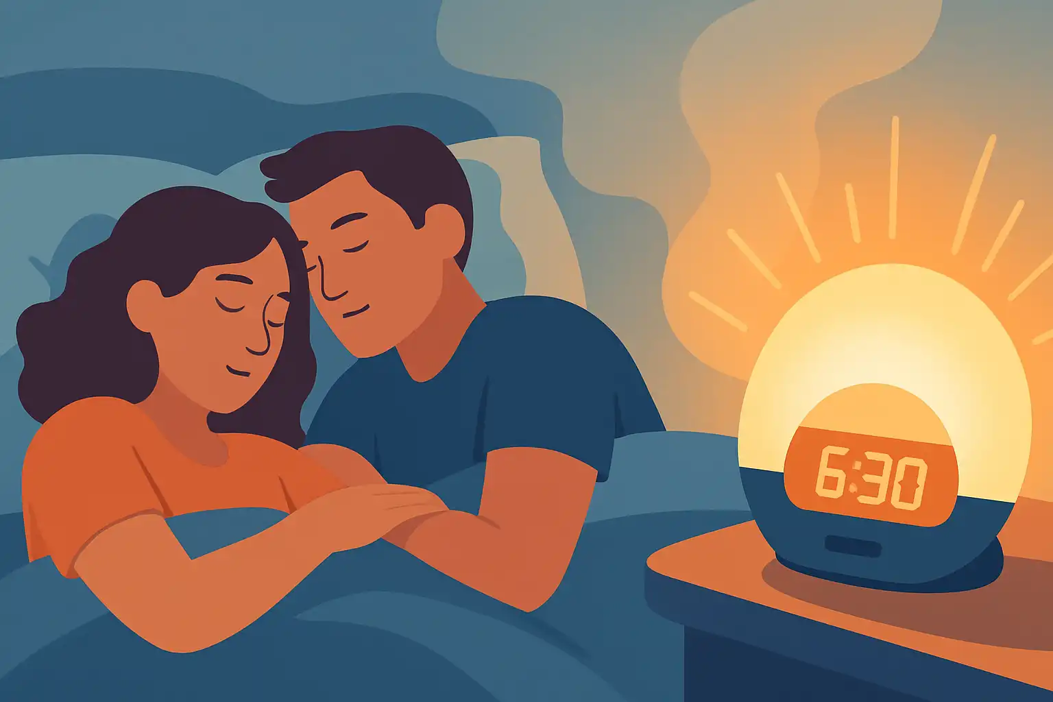 Samen slapen, anders ontwaken: daglichtwekker tips voor partners en huisgenoten
